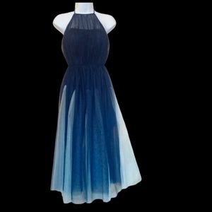 Asos Premium halter tulle dress